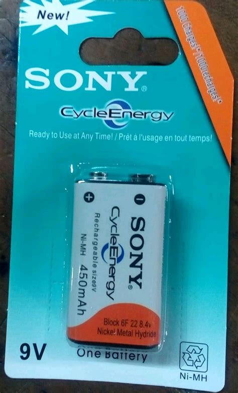 Jual Baterai Kotak V Batere Cas Rechargeable Nimh Battery Sony