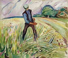 1917 The Haymaker oil on canvas 130 x 150 cm Munch Museum, Oslo ...