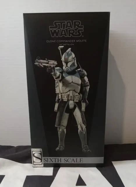 Clone Commander Wolffe 12 Scale Star Wars Sideshow Collectibles New