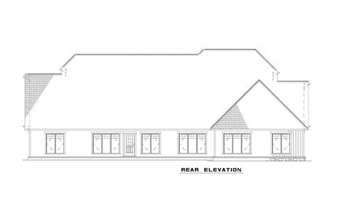 Craftsman Style Duplex House Plan With Asymmetrical Units 59741nd