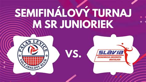 JUNIORKY SEMIFINÁLE PALAS VK LEVICE Slávia UK Dráčik Bratislava