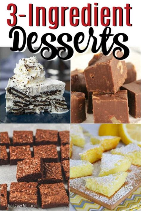 3 ingredient desserts 25 easy desserts with basic ingredients