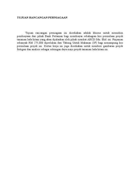 Check spelling or type a new query. Tujuan Rancangan Perniagaan