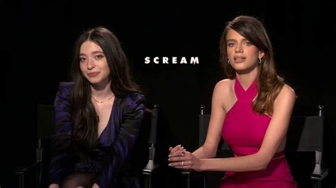 Scream Interview With Mikey Madison And Sonia Ammar Youtube