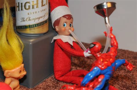 Amys Daily Dose The Most Naughty Elf On The Shelf Pictures On The