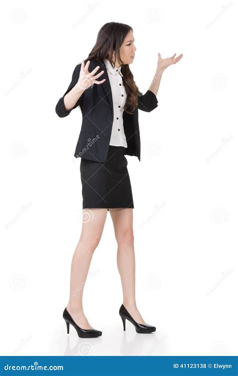 Angry Businesswoman Stock Photo Image Of Lady China 41123138