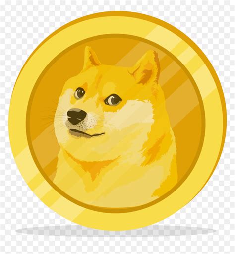 Gold Doge Png Download Dogecoin Transparent Png Download Vhv