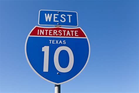 I 10 West Sign Flickr Photo Sharing