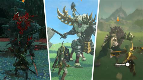 All Lynel Locations In Zelda Tears Of The Kingdom Totk Attack Of