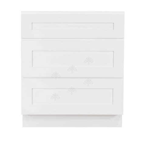Find great deals on ebay for shaker kitchen cabinet. LIFEART CABINETRY Lancaster Shaker Assembled 18x34.5x24 in. Base Cabinet with 3-Drawer in White ...