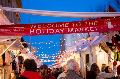 Downtown Holiday Market in D.C. - top 10 Christmas markets to visit in the USA