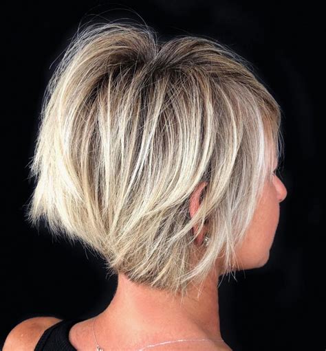 Have we forgotten any short bob? 20 Ideas of Choppy Wispy Blonde Balayage Bob Hairstyles