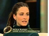 INTERVIEW: Nicole Buffett (granddaughter of Warren Buffet) (2010) - YouTube