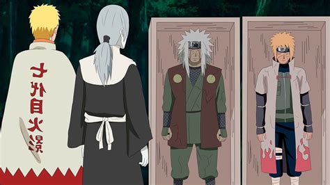 Naruto Pede A Kabuto Para Trazer Jiraiya E Minato Com O Edo Tensei