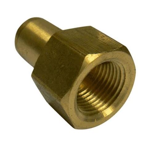 38 Push In Polytube Connector Kleen Rite Corp 20 037