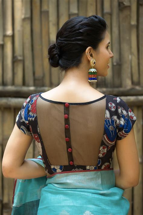 10 new high neck blouse designs for diwali candy crow