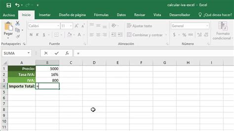 C Mo Se Saca El Iva En Excel Recursos Excel