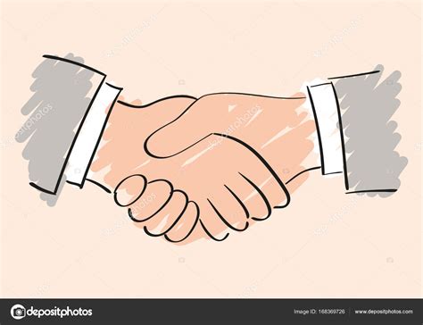 Handshake Drawing At Getdrawings Free Download