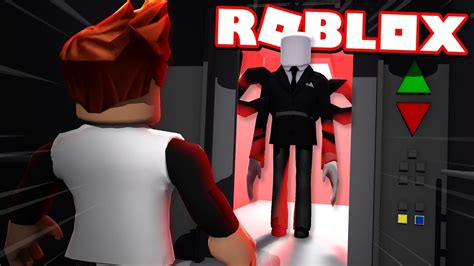 Roblox Scary Elevator Slender Man Youtube