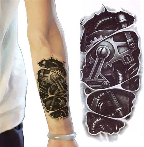 Share More Than 78 Mechanical Sleeve Tattoo Designs Latest Vn