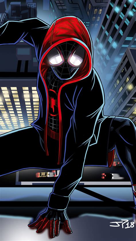 1080x1920 Spiderman Miles Morales Animated 4k Iphone 76s6 Plus Pixel