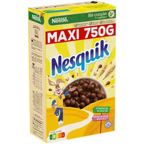 Céréales Nesquik Nestlé 750 g La Belle Vie Courses en Ligne