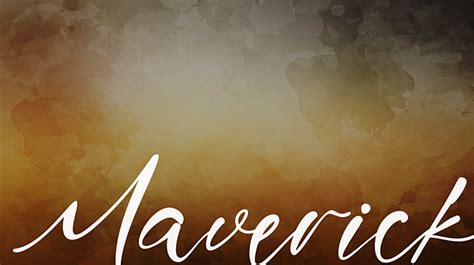 Maverick Font Download Free For Desktop And Webfont
