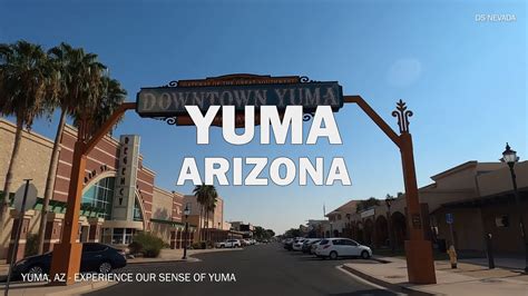 Yuma Arizona Driving Tour 4k Youtube