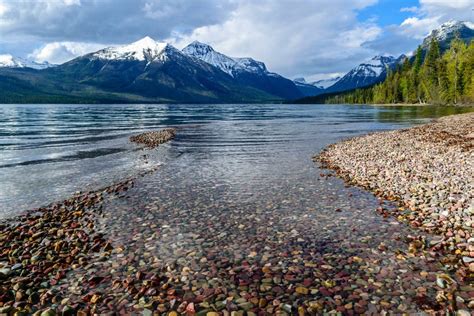 Oc Lake Mcdonald Rocks Glacier National Park Mt 5502x3668