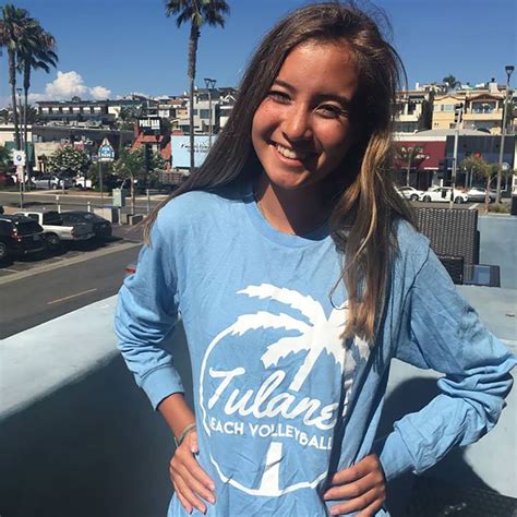 Olivia Morgan Verbally Commits To Tulane Beach Da Kine Volleyball Club