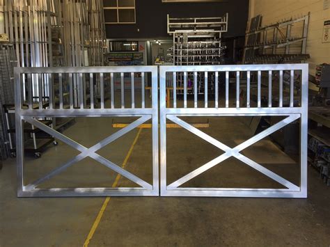 Galvanised Sliding Or Swinging Gate Frames Farm Gates Entrance House