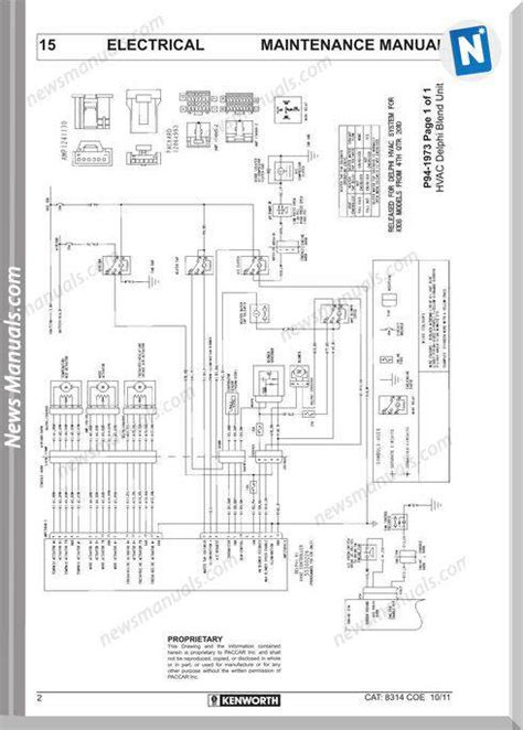 Diagram Delphi Radio Wiring Diagram Kenworth Mydiagramonline