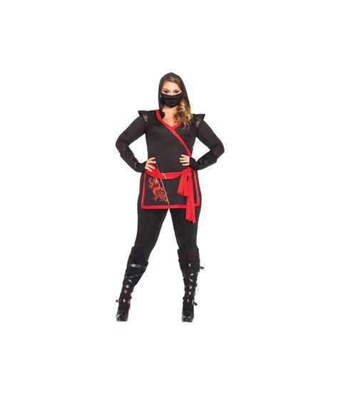 Stealth Dragon Ninja Plus Size Womens Costume Ninja Costumes