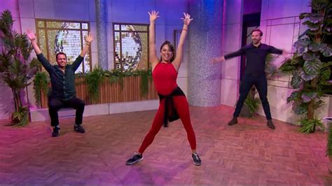 bbc one morning live strictly fitness maria s rock n roll workout