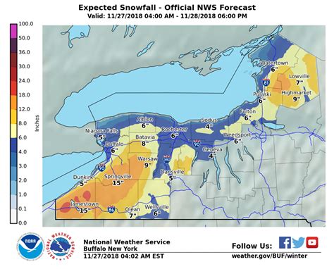 Significant Lake Effect Snow Expected Through Wednesday