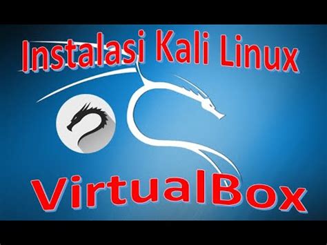 Instalasi Kali Linux YouTube