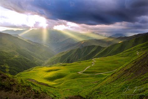Heaven On Earth Caucasus Mountains Republic Of Georgia Fine Art