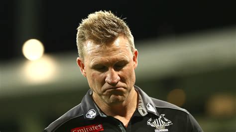 collingwood coach nathan buckley unsure of future afl sporting news