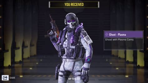 Call Of Duty Mobile Unlocking Epic Ghost Plasma