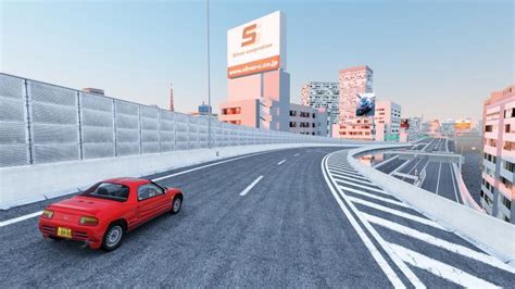 幻想世界の契約者 Assetto Corsa～mod Shuto Expressway C1（首都高 環状線 C1） の画面の明るさについて