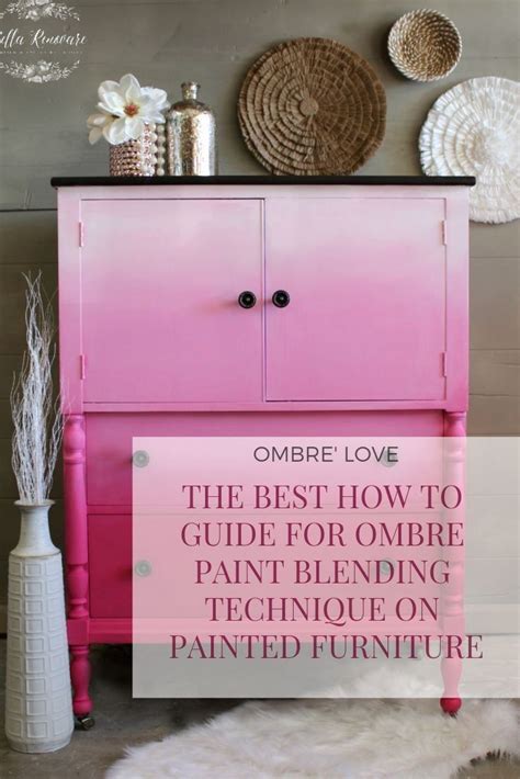 The Best How To Guide For Ombre Paint Blending Technique On Painted