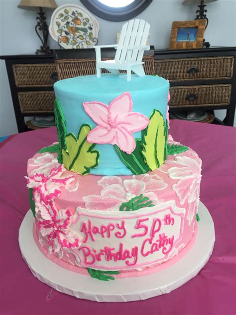 Lilly Pulitzer Cake Photos Cantik