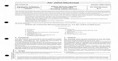 AD 2000-Merkblatt A - [PDF Document]