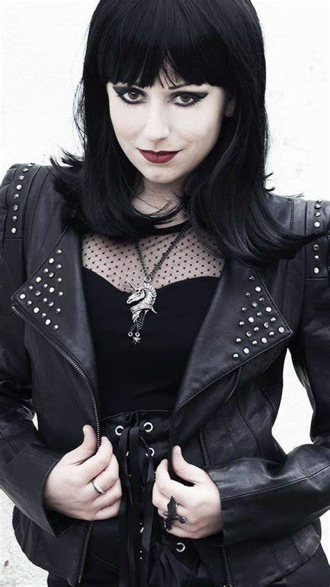 Pin By Spiro Sousanis On Leather Goth Gothic Models Goth Model