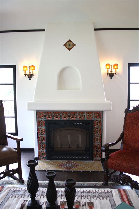 West Hollywood 6 Spanish Home Decor Brick Fireplace Makeover