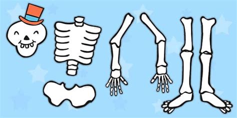 Free Make A Moving Skeleton Cutting Activity Large