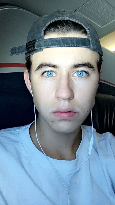 i fell in love with his eyes then him in general hayes grier nash grier falling in love with