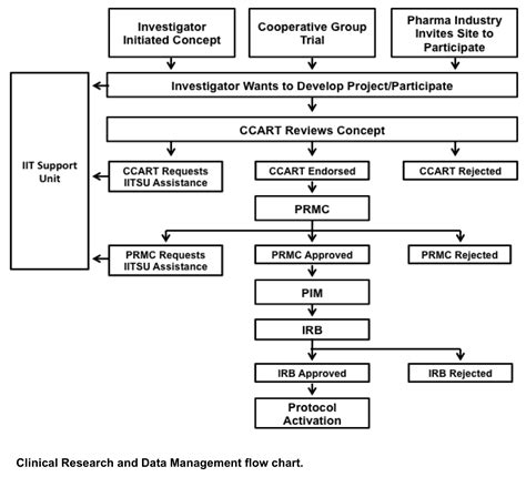 Flowchart of research process example. Protocol Review and Monitoring Committee (PRMC) | UK ...