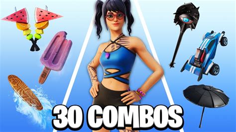 ️los 30 Mejores Combos Para La Skin Crystal Buceadora Combos 93🔥