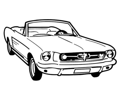 Get both manufacturer and user submitted pics. Coloriage Ford Mustang Convertible dessin gratuit à imprimer